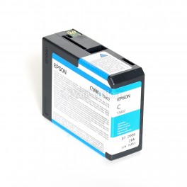 CARTUCCIA T5802C CIANO COMPATIBILE PER EPSON Stylus Pro 3800,3880 T580200 T5802 80ML