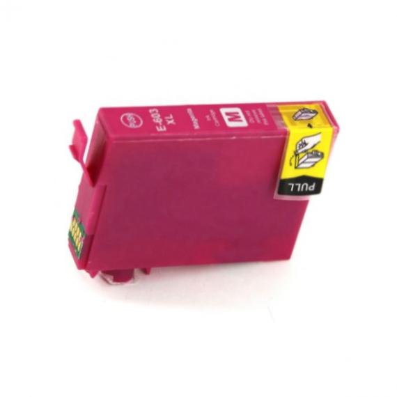 Cartuccia T603XL magenta C13T03A34010 compatibile per Epson XP-2100,3100,WF-2810,2830,2835 capacità 350 pagine