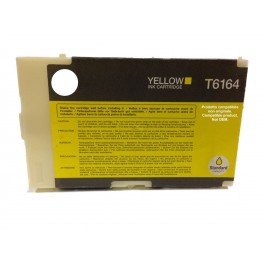 CARTUCCIA T6164Y GIALLA COMPATIBILE PER EPSON B300 B310N B500DN B540DN C13T616400 T6164 53ml Pigment