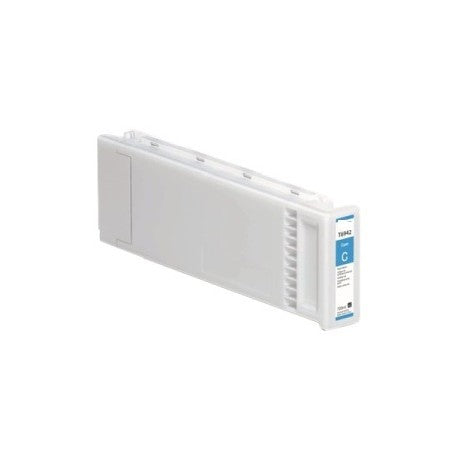 CARTUCCIA T6942C CIANO COMPATIBILE PER EPSON SC-T3000,T7000,T5000,T3200 CAPACITA 700ML INK PIGMENTATO -CON CHIP-