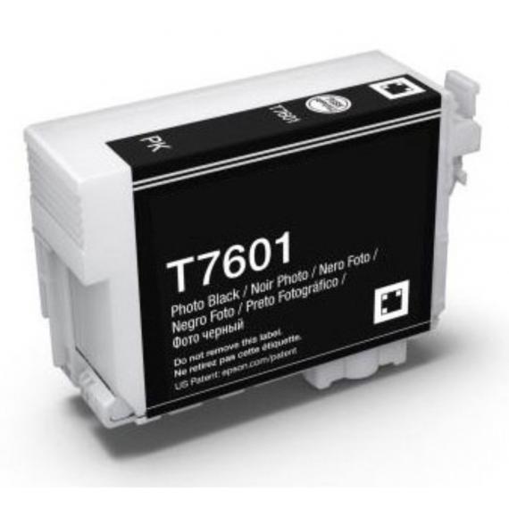 CARTUCCIA T7601 NERO PHOTO COMPATIBILE ORCA INK PIGMENTATO PER EPSON SureColor SC-P600 C13T76014010 32ml