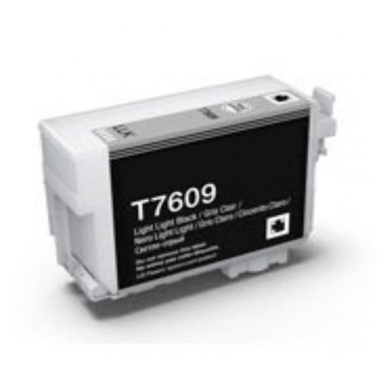 CARTUCCIA T7609 LIGHT LIGHT NERO COMPATIBILE ORCA INK PIGMENTATO PER EPSON SureColor SC-P600 C13T76094010 32ml