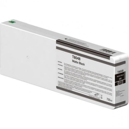 CARTUCCIA T8048MK MATTE BLACK INK PIGMENTATO COMPATIBILE C13T804800/C13T824800 PER EPSON SC-P6000,7000,8000,9000 CAPACITA' 700ml