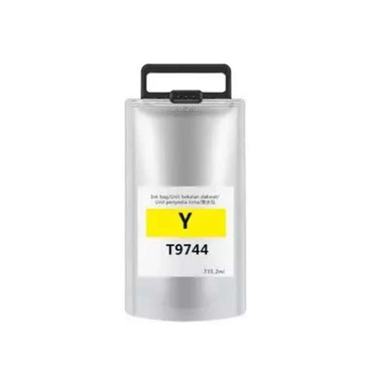 Cartuccia T9744 giallo pigmentato C13T974400 compatibile per Epson WorkForce WF-C860,C869 capacità 732,5ml 84.000 pagine