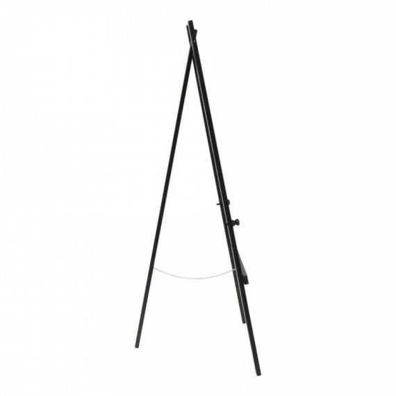 Cavalletto per lavagna 165x10 cm Securit® in legno nero EZL-BL-165