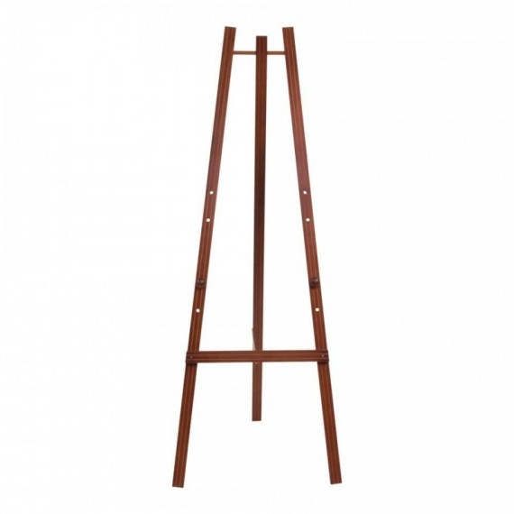 Cavalletto per lavagna Securit® in legno 165x60x63 cm mogano EZL-M-165
