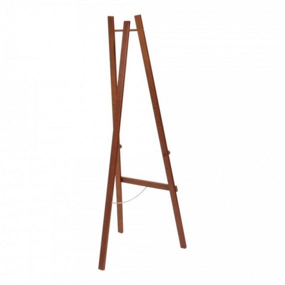 Cavalletto per lavagna Securit® in legno 165x60x63 cm mogano EZL-M-165