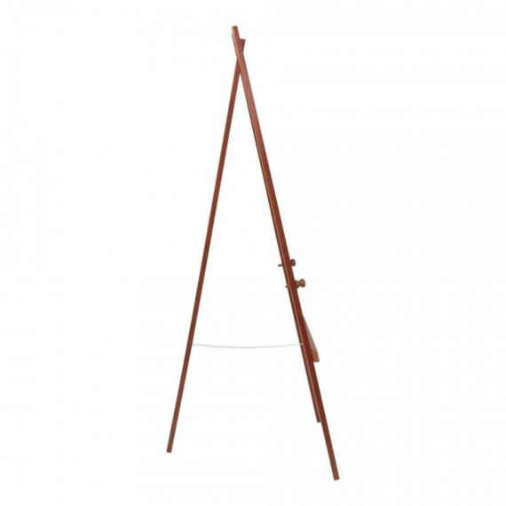 Cavalletto per lavagna Securit® in legno 165x60x63 cm mogano EZL-M-165