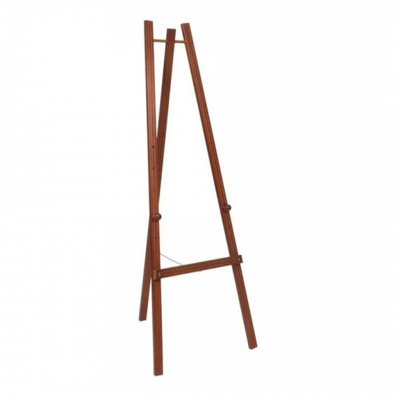 Cavalletto per lavagna Securit® in legno 165x60x63 cm mogano EZL-M-165