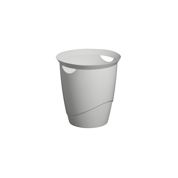 Cestino gettacarta Eco - altezza 33 cm - diametro 31,5 cm - grigio - Durable