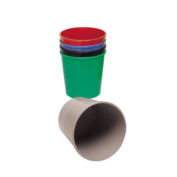Cestino gettacarte 15 lt - 295 mm x h. 325 mm Methodo nero X851103