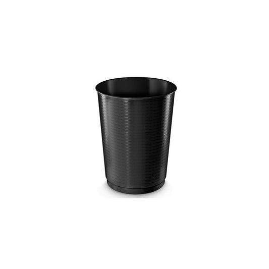 Cestino gettacarte - altezza 49,5 cm - diametro 38 cm - 40 L - nero - CEP