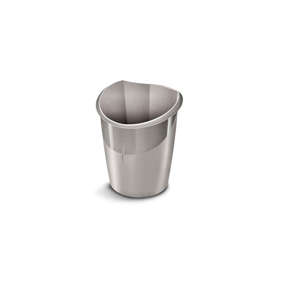 Cestino gettacarte Ellypse Xtra Strong - altezza 38 cm - 15 L - grigio talpa - CEP