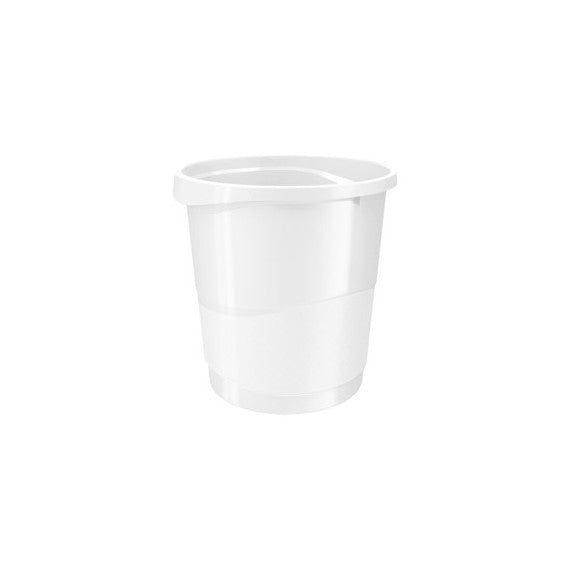 Cestino gettacarte Europost VIVIDA - 25,8 x 28,5 cm - altezza 32,2 cm - 14 L - bianco - Esselte