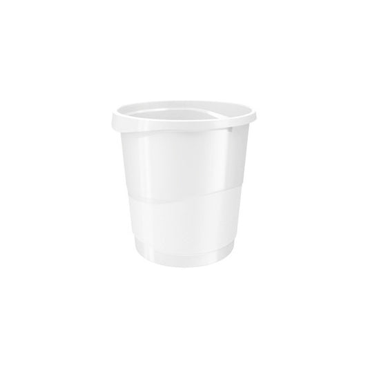 Cestino gettacarte Europost VIVIDA - 25,8 x 28,5 cm - altezza 32,2 cm - 14 L - bianco - Esselte
