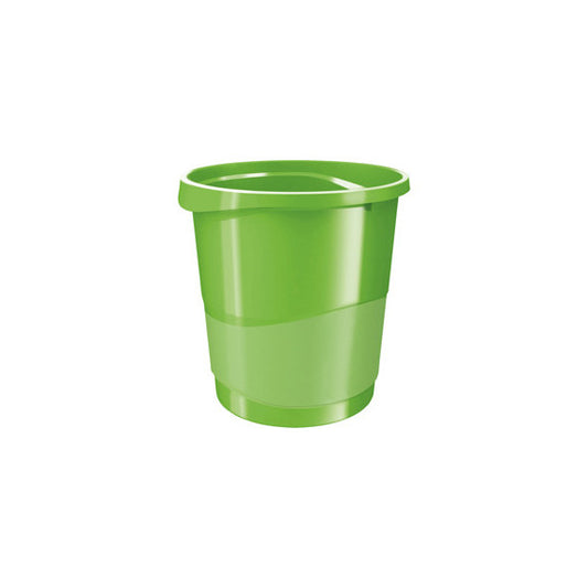 Cestino gettacarte Europost VIVIDA - 25,8 x 28,5 cm - altezza 32,2 cm - 14 L - verde - Esselte