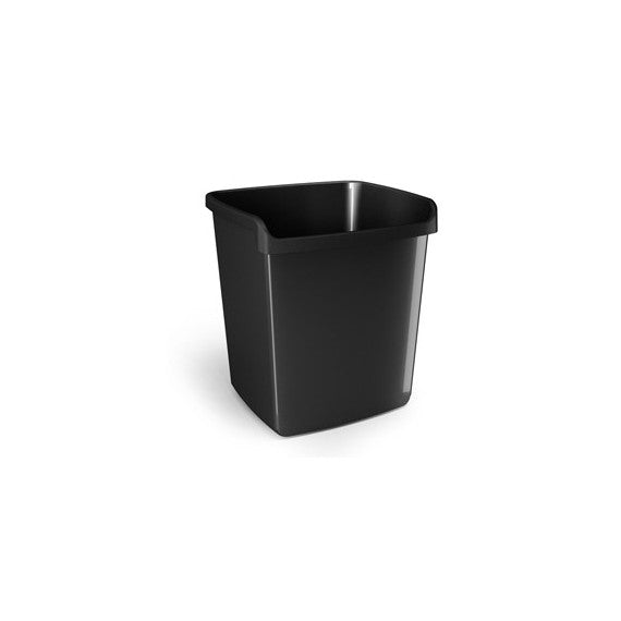 Cestino gettacarte Mydesk - altezza 32,3 cm - 15 L - nero - Arda