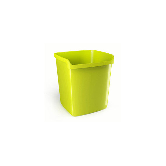 Cestino gettacarte Mydesk - altezza 32,3 cm - 15 L - verde - Arda