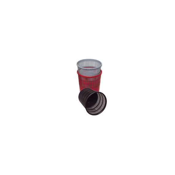 Cestino gettacarte - traforato - altezza 31,5 cm - diametro 30 cm - 15 L - nero - Methodo