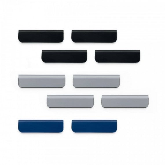 Clip adesiva DURABLE Durafix 60x17 mm assortiti Conf. 10 pezzi - 470900