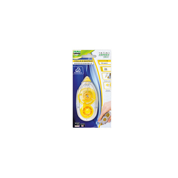 Colla a nastro Roller Coprex - removibile - 8,4 mm x 10 m - Lebez