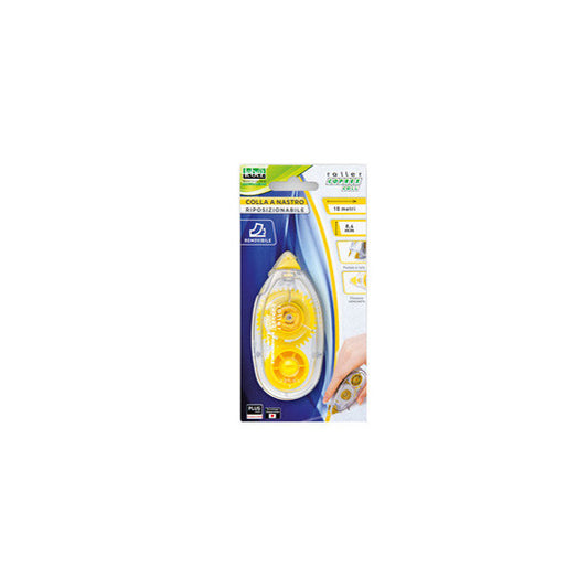 Colla a nastro Roller Coprex - removibile - 8,4 mm x 10 m - Lebez