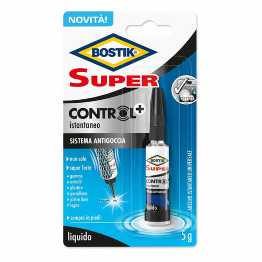 Colla attaccatutto cianoacrilica Bostik Super Control+  - 5 gr D2718