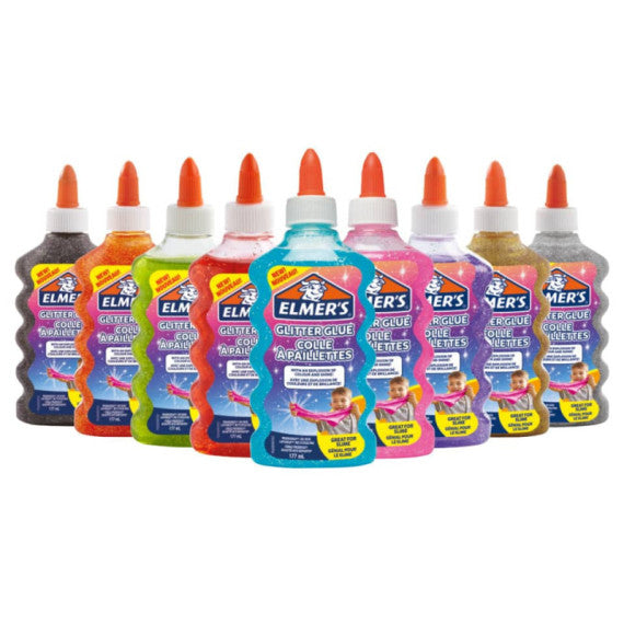 Colla Glitterata Liquida Elmer's Rosa - Flacone 177 ml 2077249