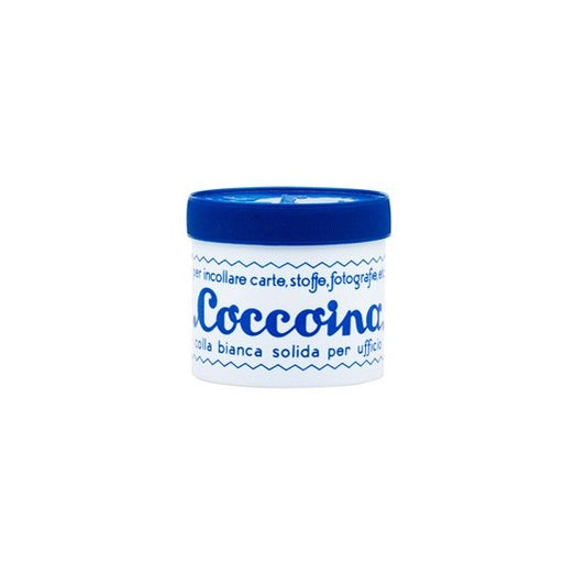 Colla in pasta - barattolo in plastica - 125 gr - bianco - Coccoina