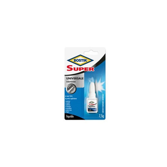 Colla istantanea universale Super - 7,5 gr - trasparente -Bostik