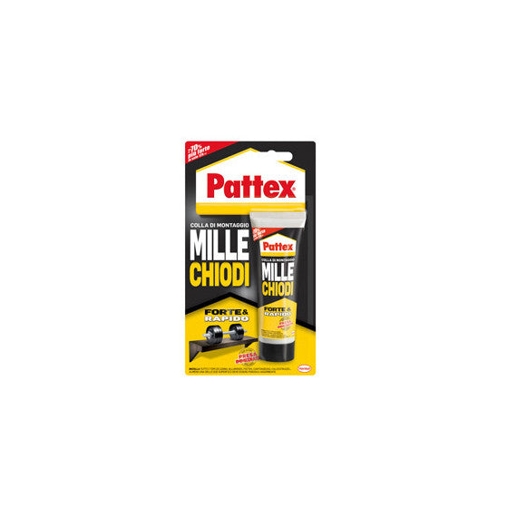 Colla Pattex Millechiodi forte e rapido - 100 gr - Pattex