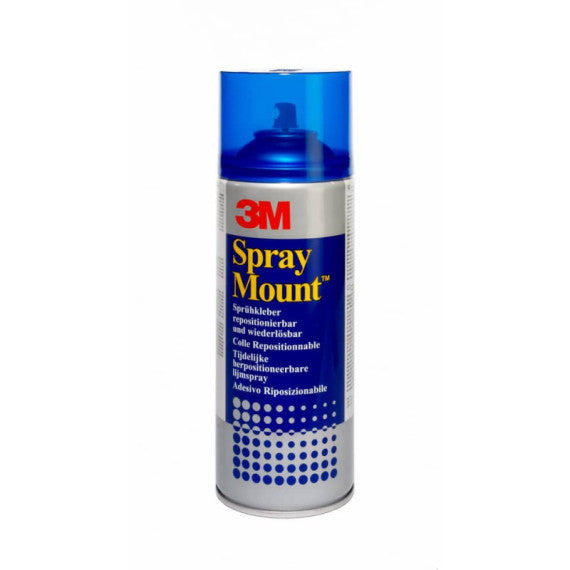Colla spray 3M SprayMount? permanente dopo 24 h - 400 ml - 7243