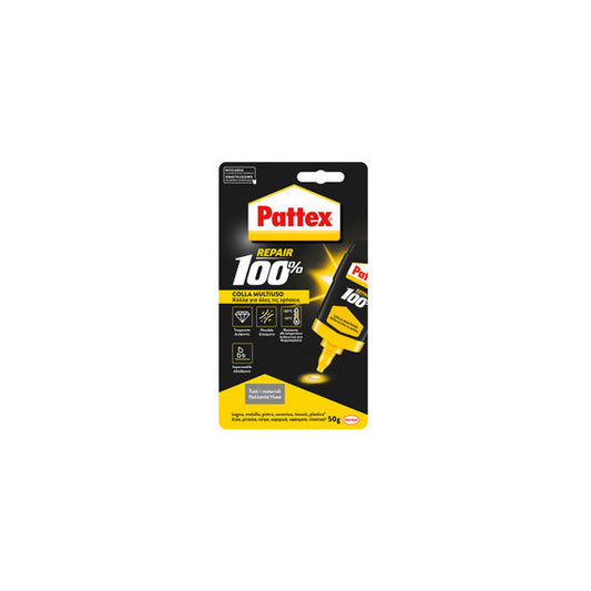 Colla universale Pattex Repair 100% colla - 50 gr - trasparente - Pattex