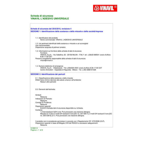 Colla vinilica Vinavil Universale 100 gr  D0640