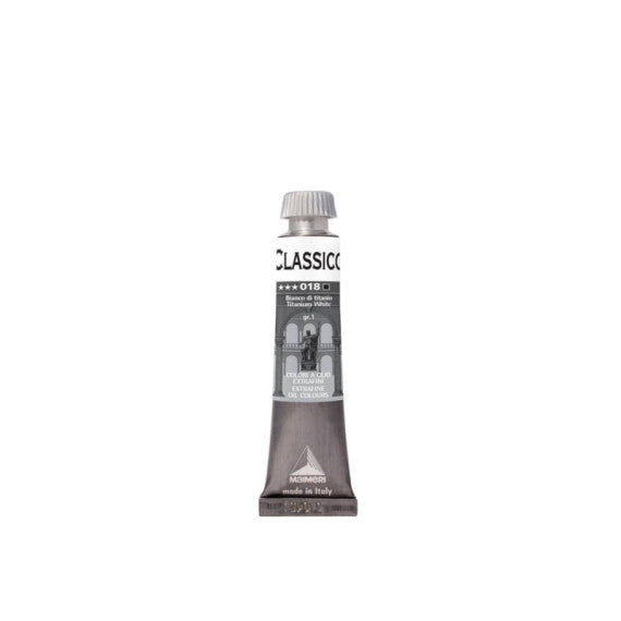 Colore a olio Maimeri extrafine in tubetto 20 ml bianco titanio - M0302018