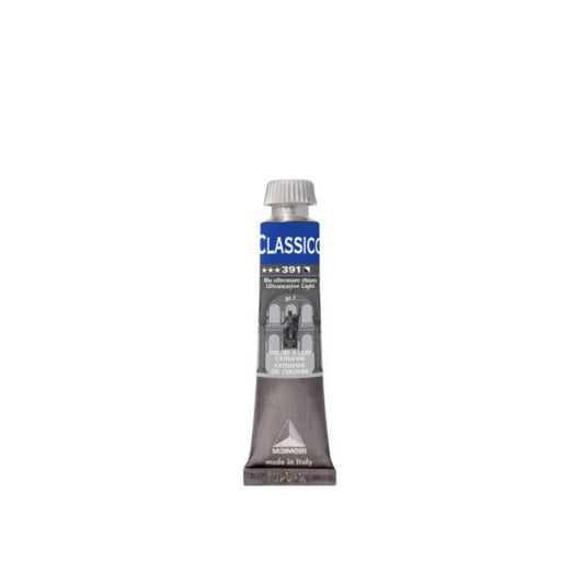 Colore a olio Maimeri extrafine in tubetto 20 ml blu oltremare chiaro - M0302391