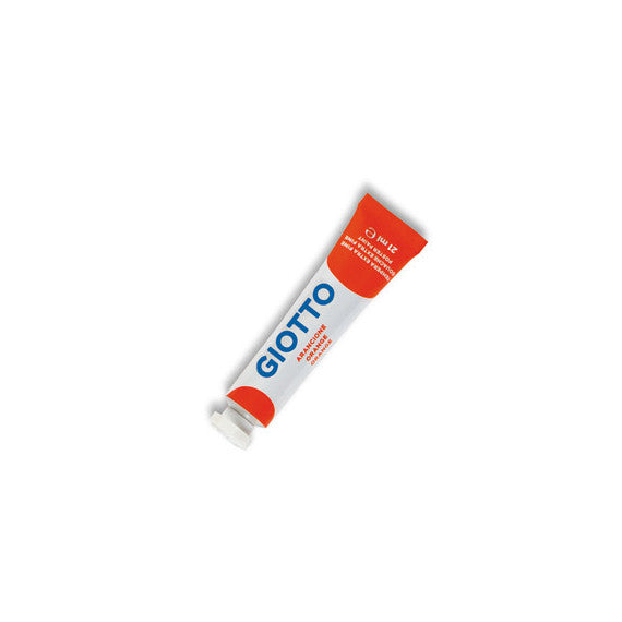 Colore a tempera - 21ml - tubo 7 - arancione 05 - Giotto