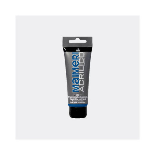 Colore acrilico Maimeri in tubetto 75 ml blu cobalto chiaro - M0916370