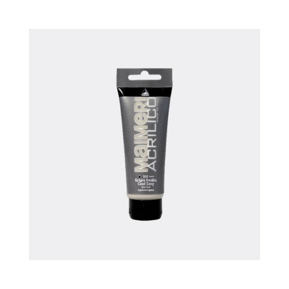 Colore acrilico Maimeri in tubetto 75 ml grigio freddo - M0916510
