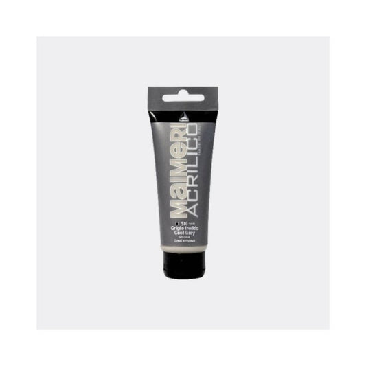 Colore acrilico Maimeri in tubetto 75 ml grigio freddo - M0916510
