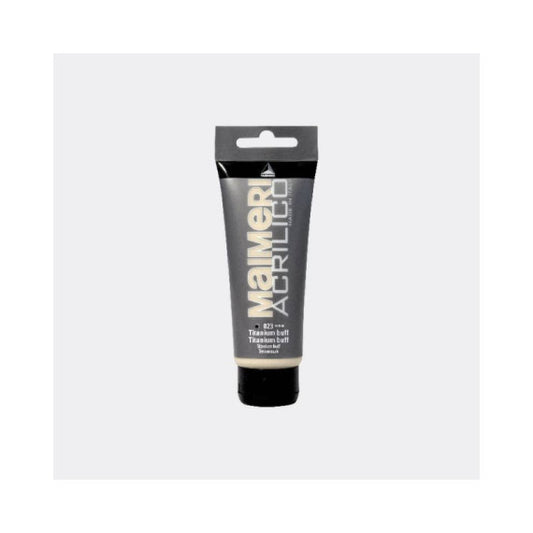 Colore acrilico Maimeri in tubetto 75 ml titanium buff - M0916023