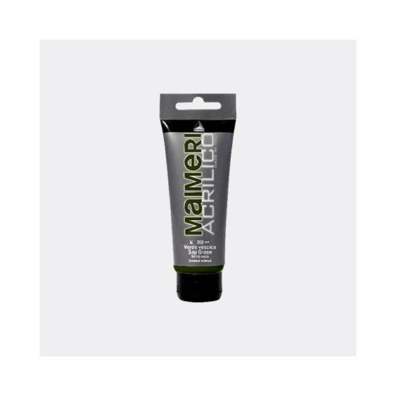 Colore acrilico Maimeri in tubetto 75 ml verde vescica - M0916358