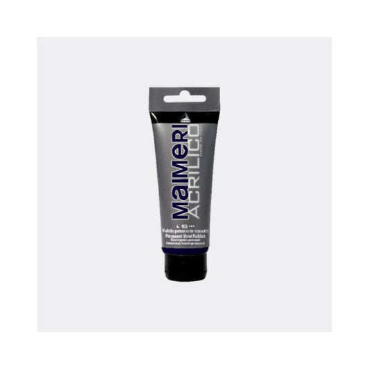 Colore acrilico Maimeri in tubetto 75 ml violetto permanente rossastro - M0916465