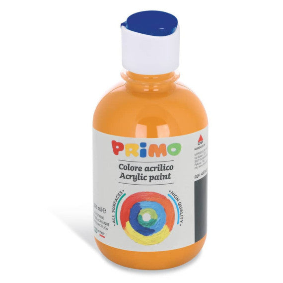 Colore acrilico Primo in bottiglia con tappo dosatore 300 ml giallo ocra 400TA300270