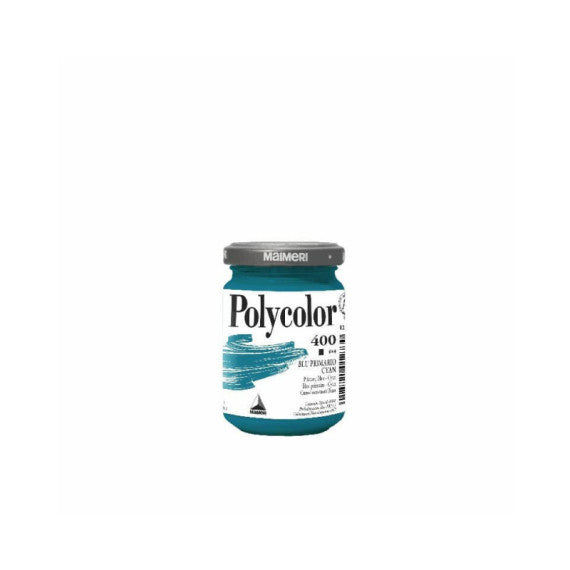Colore vinilico fine Maimeri in vasetto 140 ml ciano - M1220400