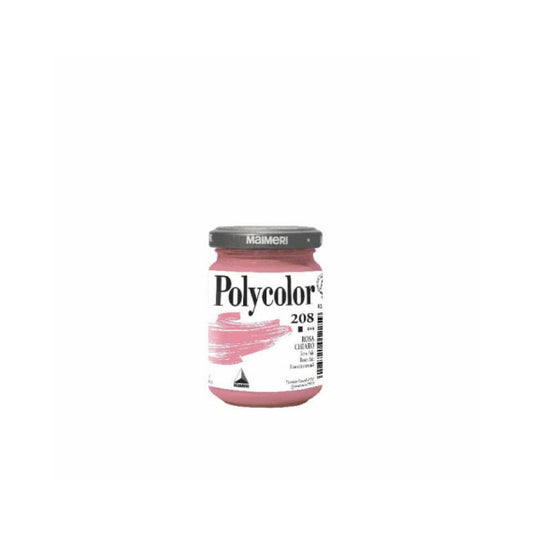 Colore vinilico fine Maimeri in vasetto 140 ml rosa chiaro - M1220208