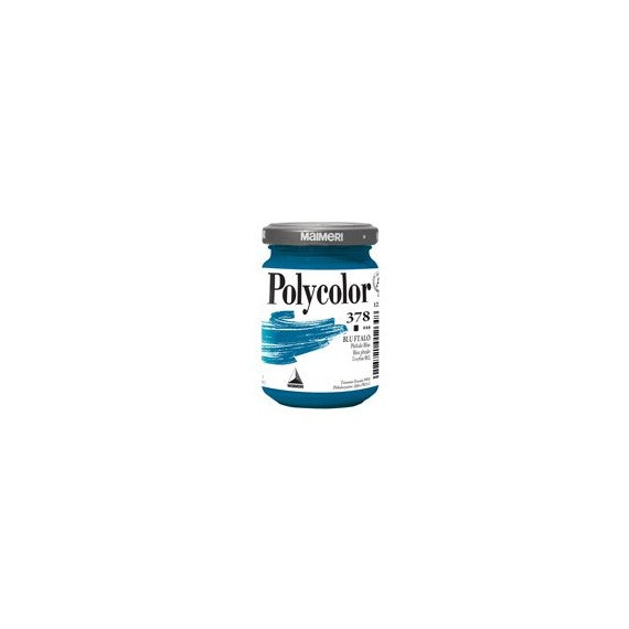 Colore vinilico Polycolor - 140 ml - blu ftalo - Maimeri