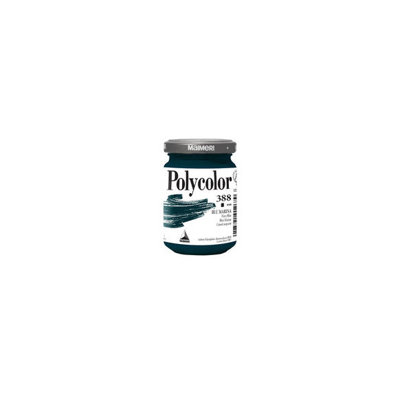 Colore vinilico Polycolor - 140 ml - blu marino - Maimeri