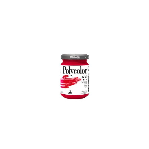 Colore vinilico Polycolor - 140 ml - carminio - Maimeri