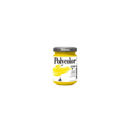 Colore vinilico Polycolor - 140 ml - giallo limone - Maimeri